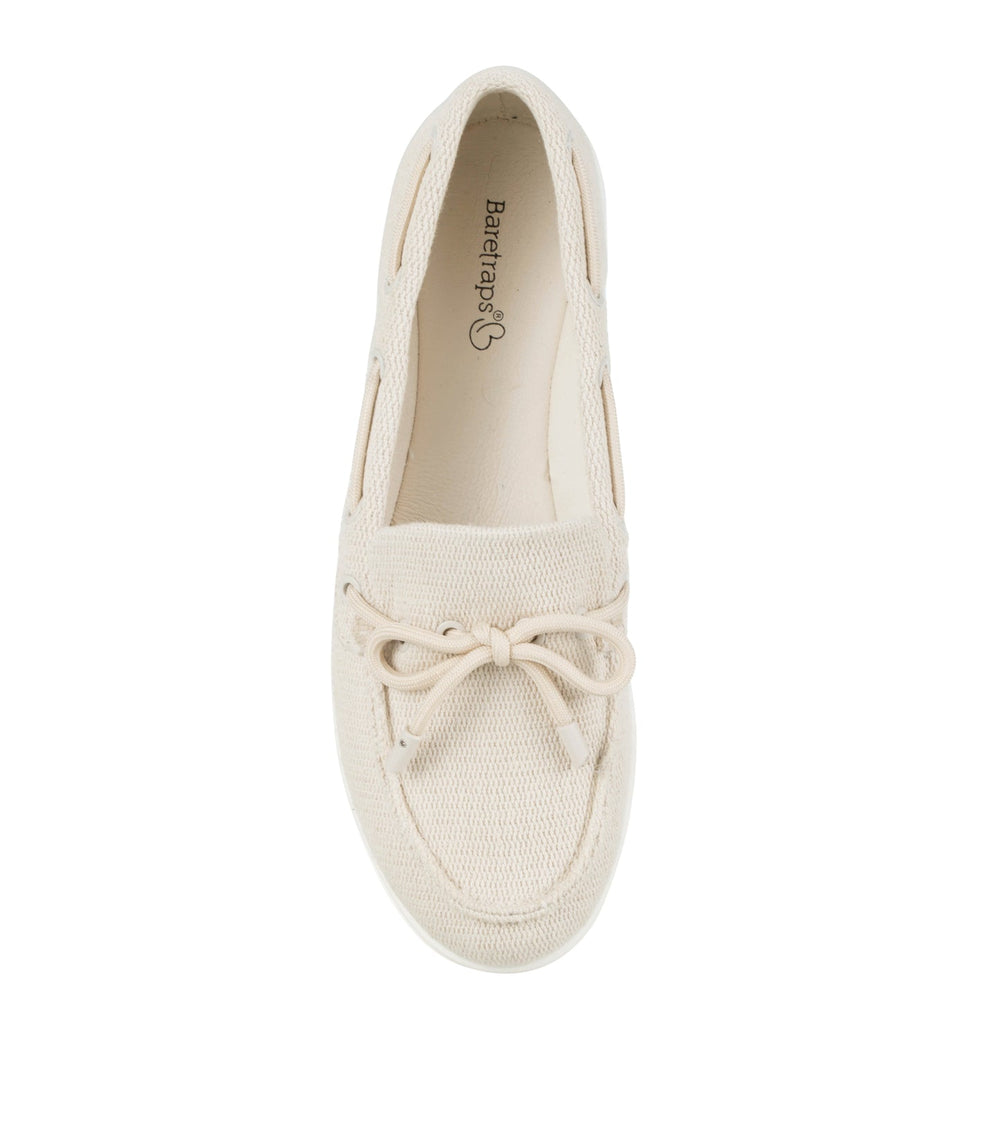Venia Boat Shoe Natural - Women