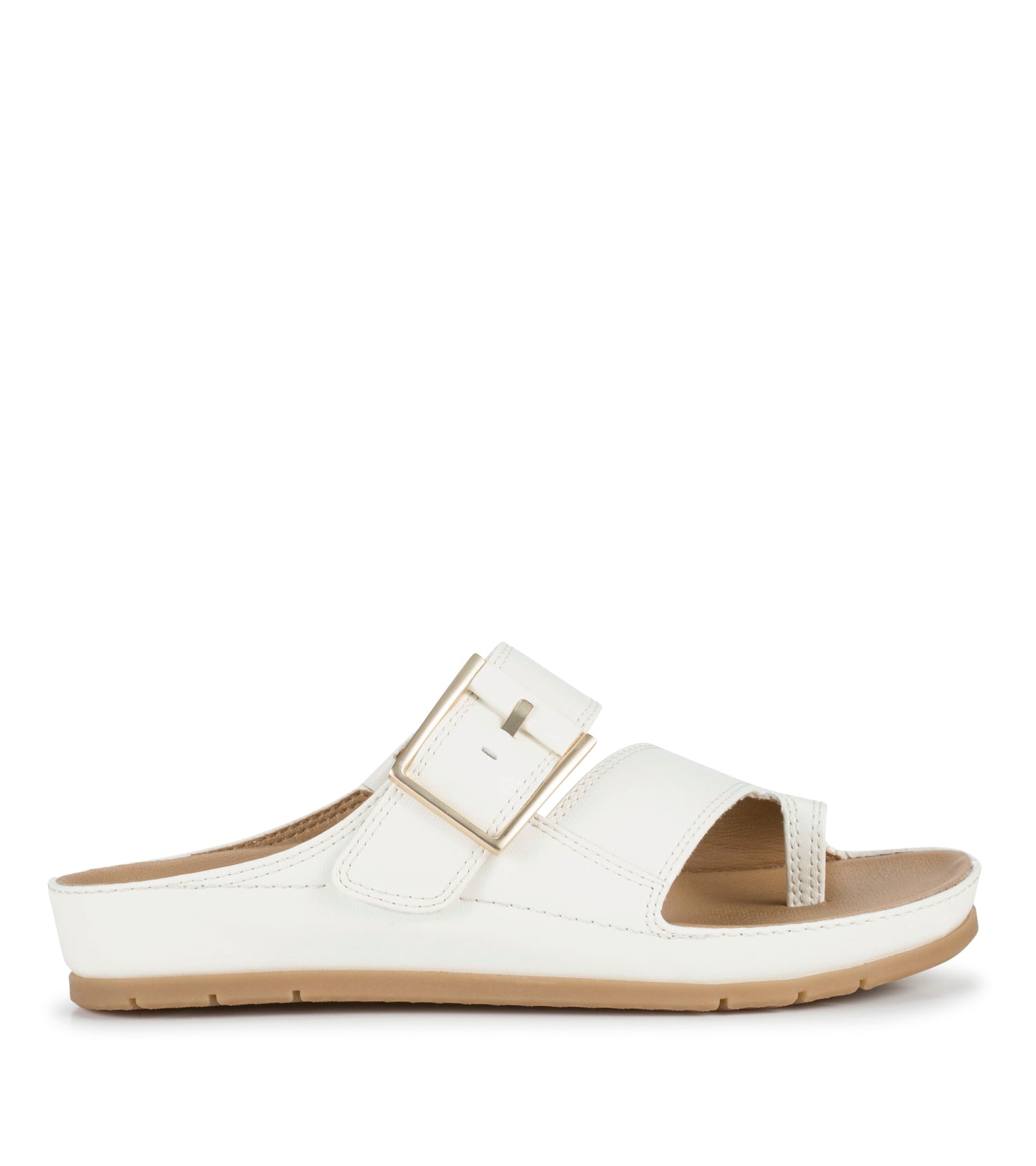 Welda Slide Sandal Off White - Women
