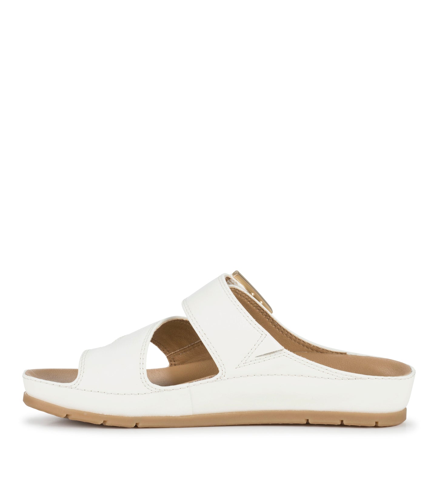Welda Slide Sandal Off White - Women