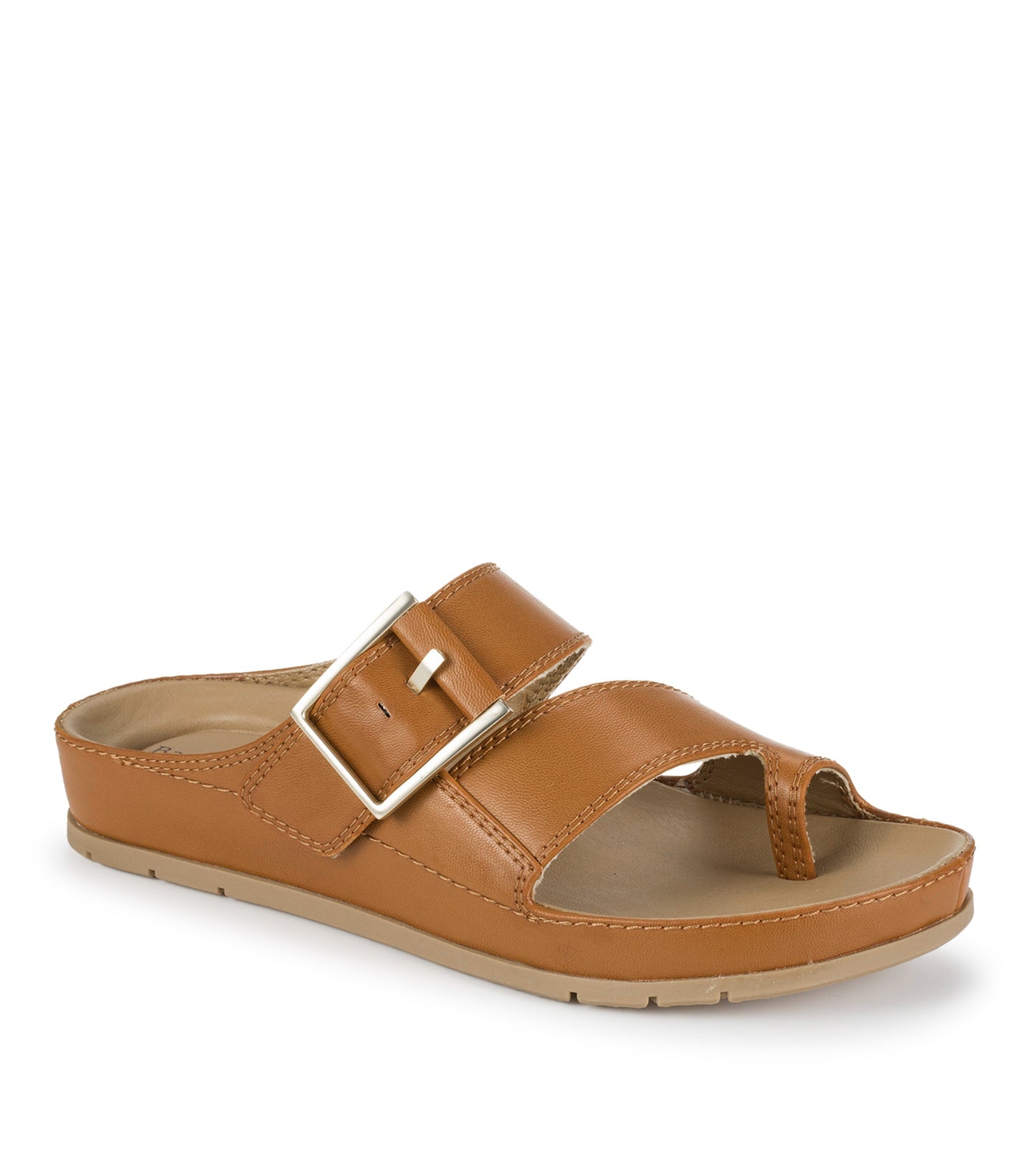 Welda Slide Sandal Dark Caramel - Women