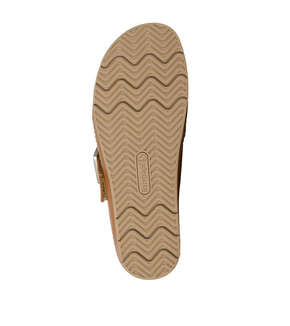 Welda Slide Sandal Dark Caramel - Women