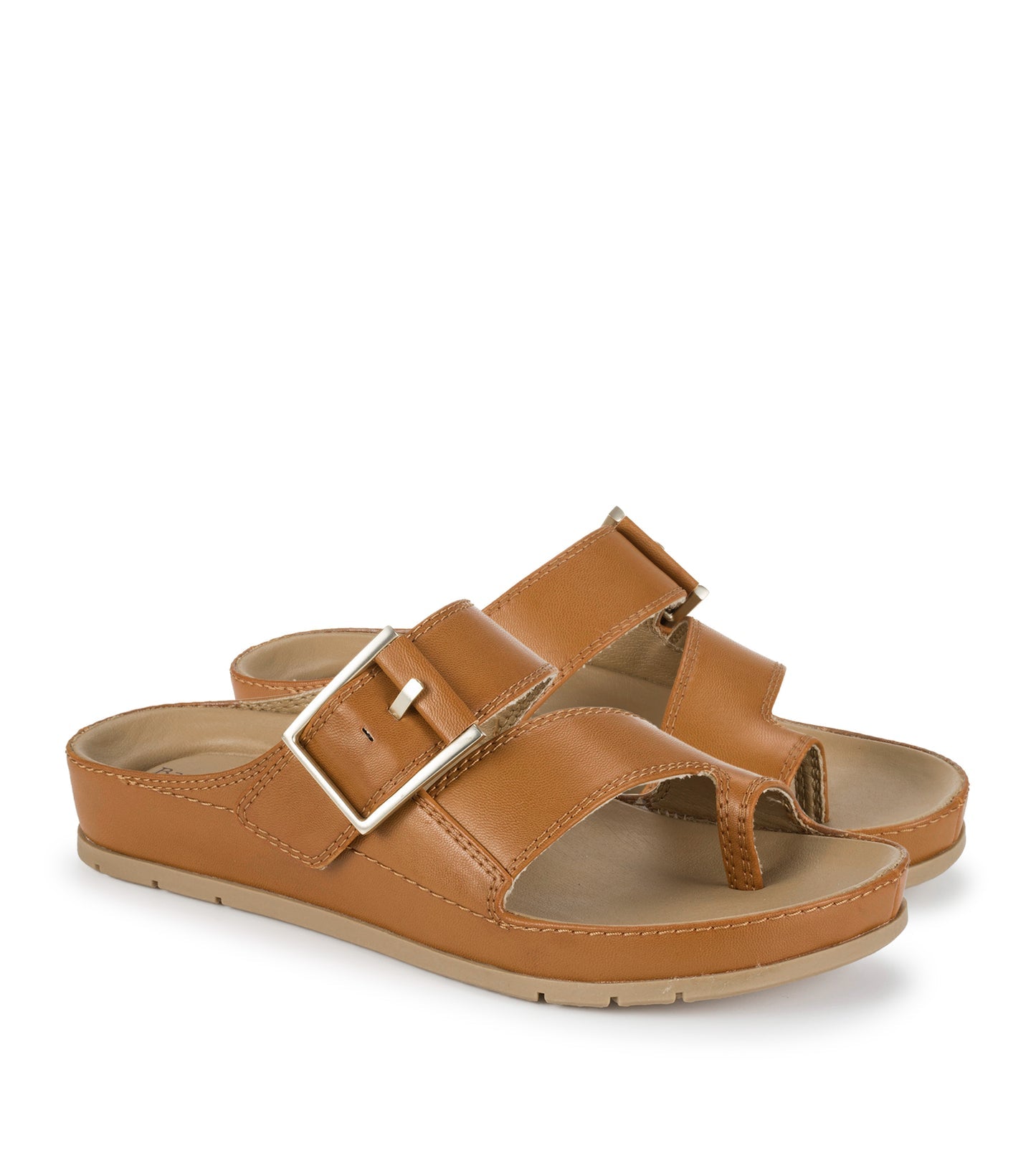 Welda Slide Sandal Dark Caramel - Women