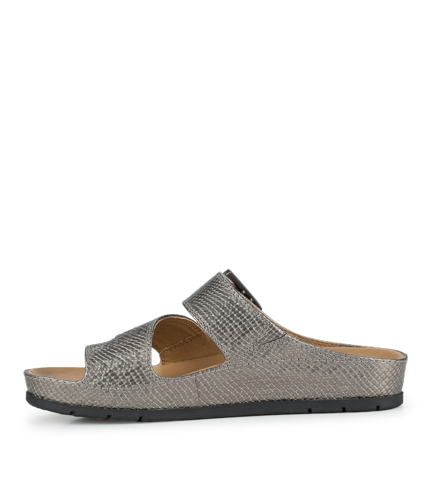 Welda Slide Sandal Pewter - Women