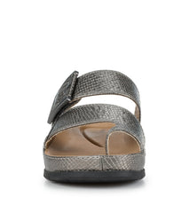 Welda Slide Sandal Pewter - Women