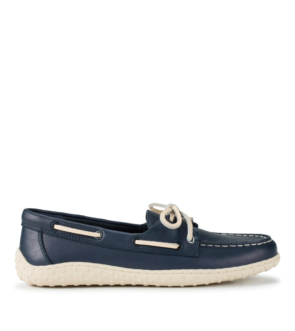 Beverlie Boat Shoe Navy Leather - Women