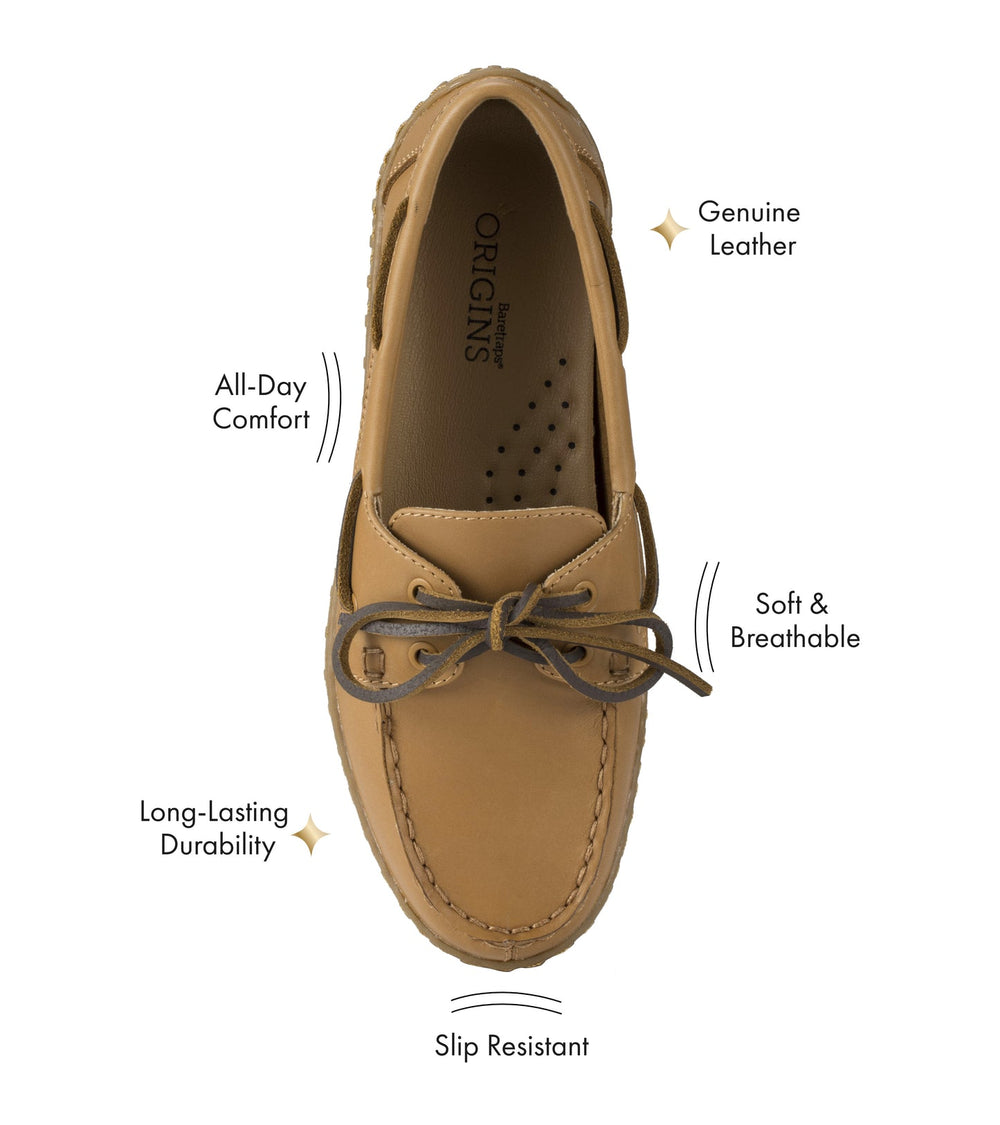 Beverlie Boat Shoe Tan Leather - Women
