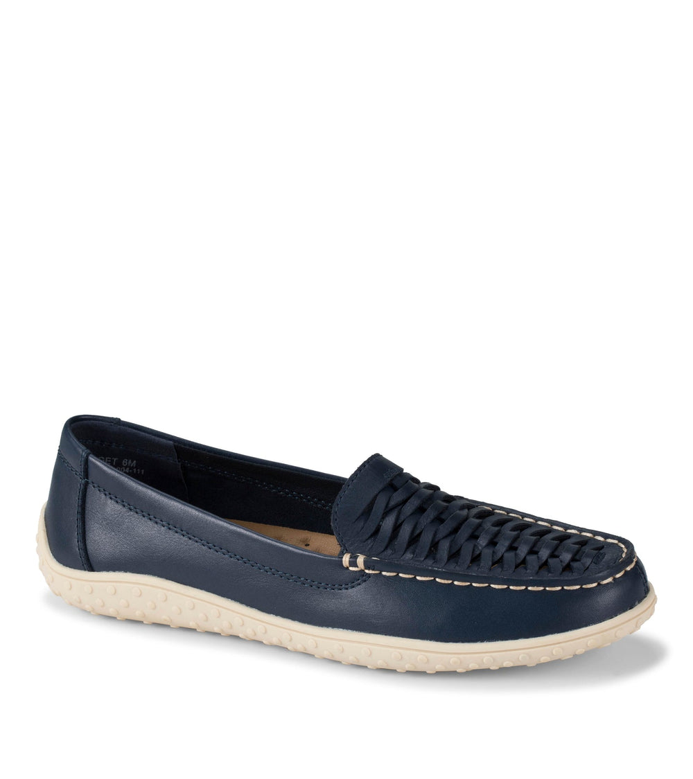 Bridget Boat Shoe Navy Leather - Women