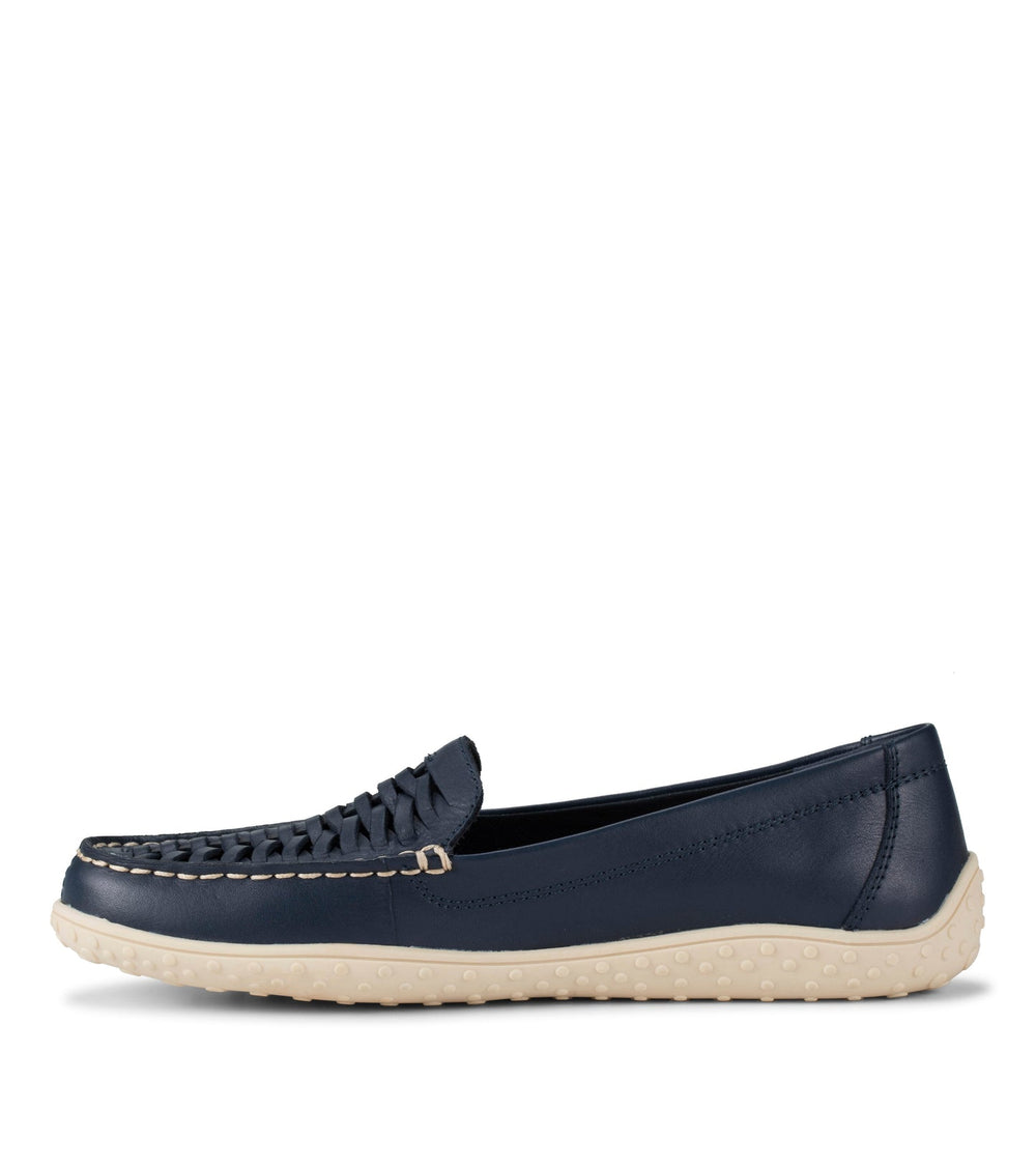 Bridget Boat Shoe Navy Leather - Women