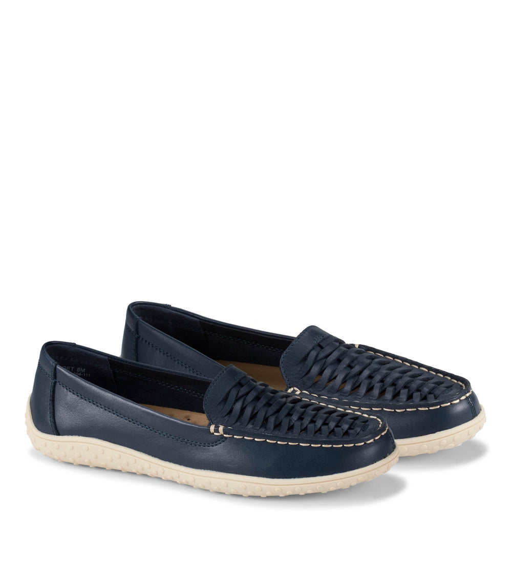 Bridget Boat Shoe Navy Leather - Women