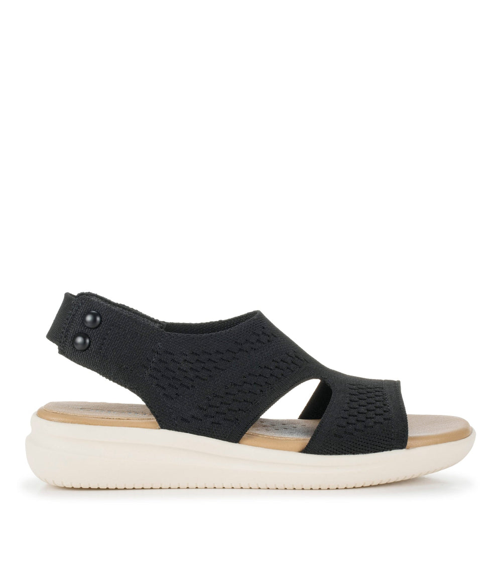 Duffy Slip On Sandal Black - Women