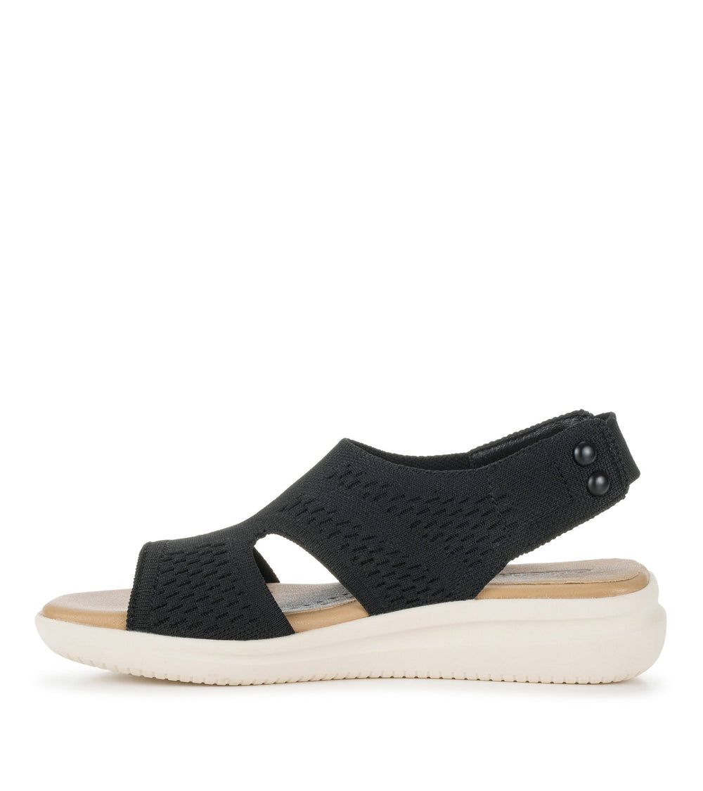 Duffy Slip On Sandal Black - Women