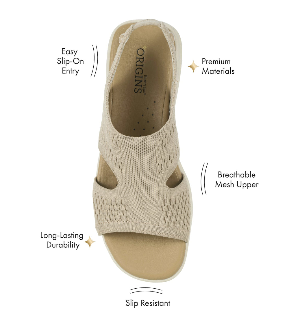Duffy Slip On Sandal Buff - Women