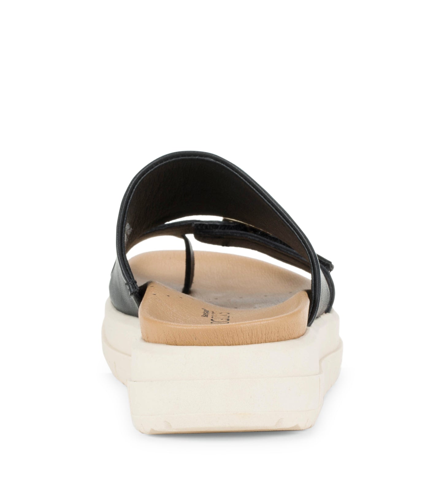 Henrika Slide Sandal Black Leather - Women