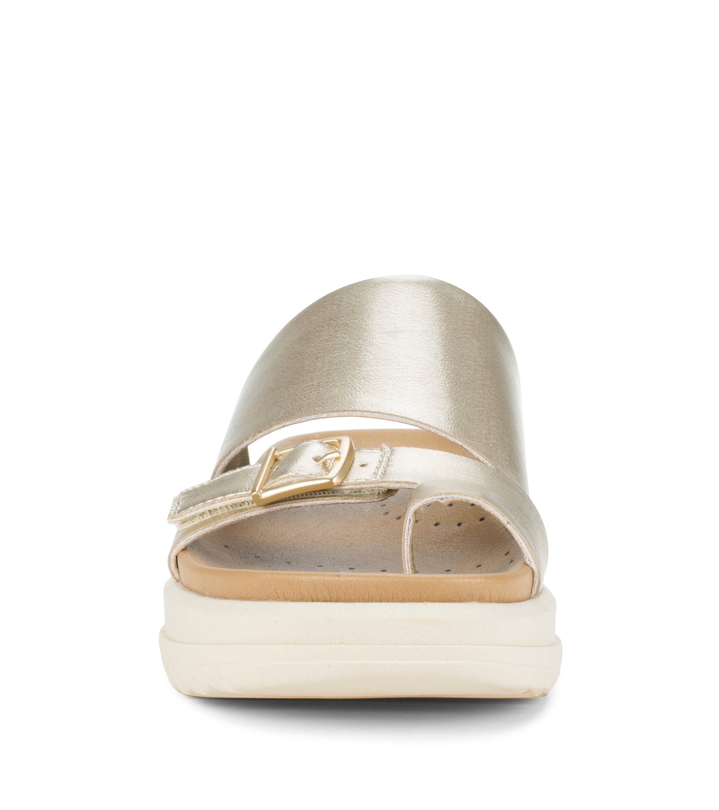 Henrika Slide Sandal Champagne - Women