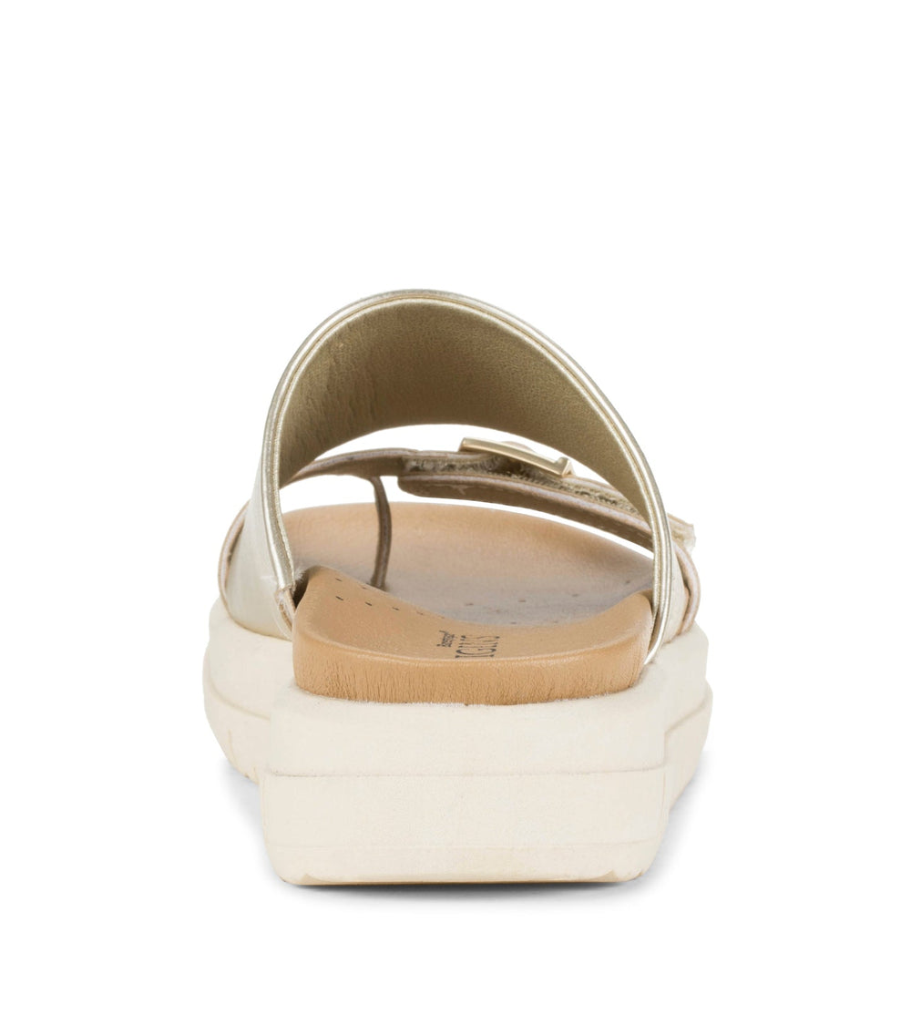 Henrika Slide Sandal Champagne - Women