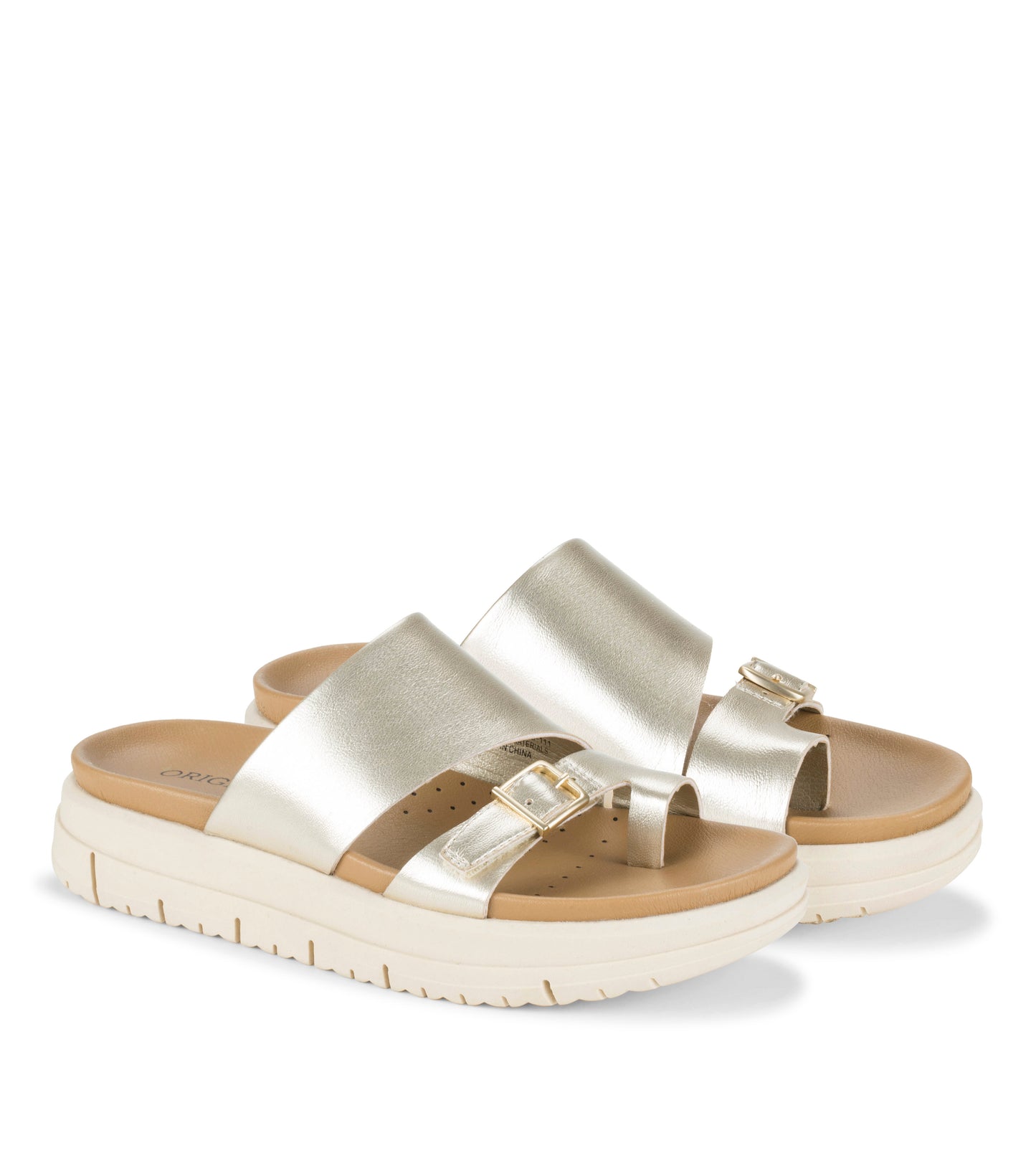 Henrika Slide Sandal Champagne - Women