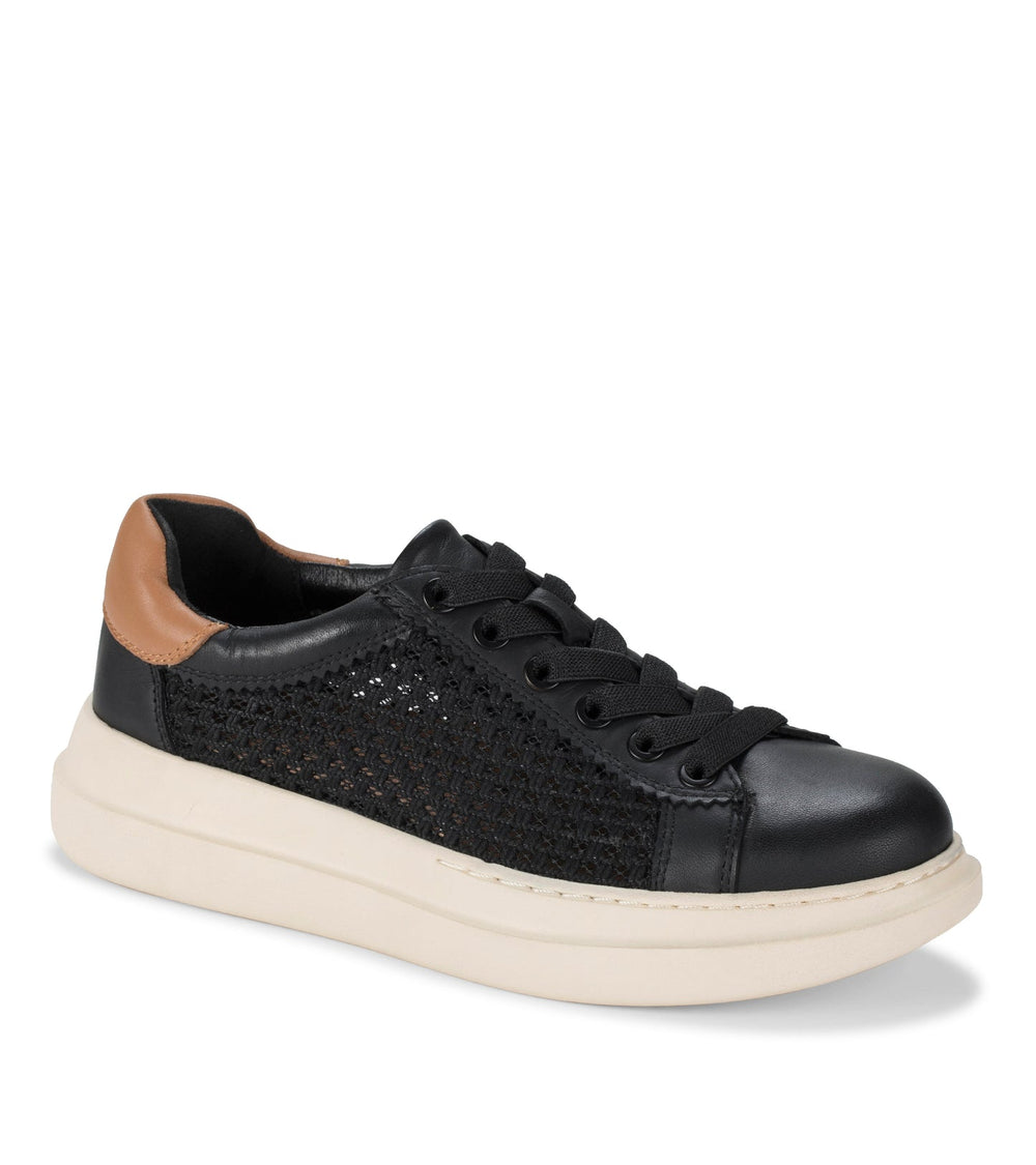 Tiara Sneaker Black Leather - Women
