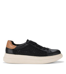 Tiara Sneaker Black Leather - Women
