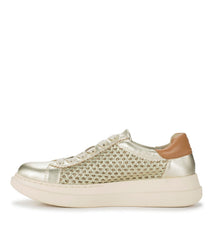 Tiara Sneaker Champagne Leather - Women