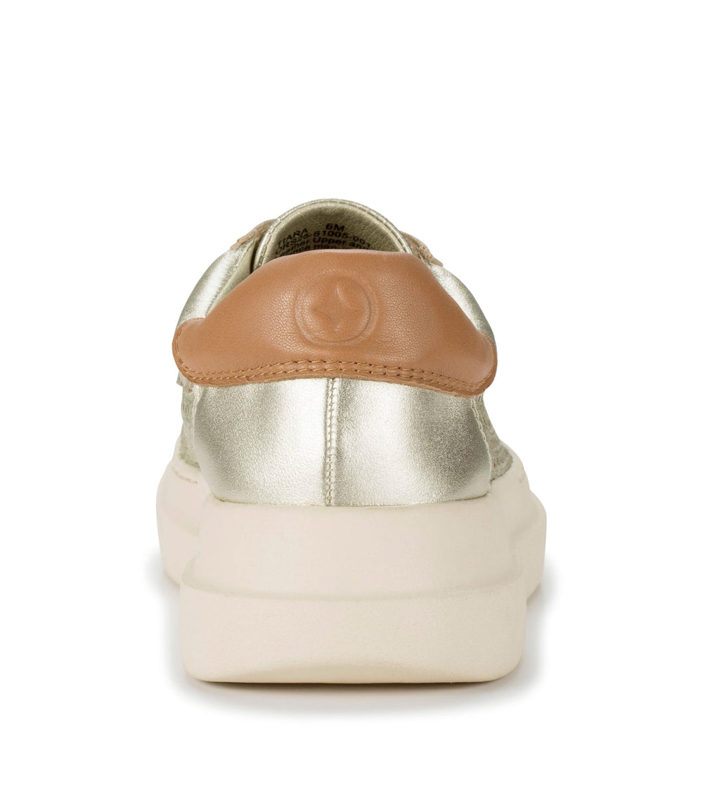 Tiara Sneaker Champagne Leather - Women