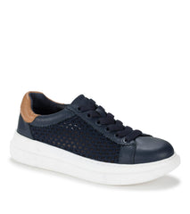 Tiara Sneaker Navy Leather - Women