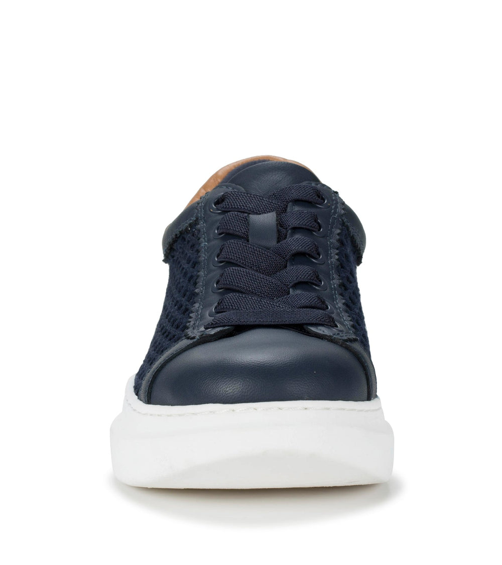 Tiara Sneaker Navy Leather - Women