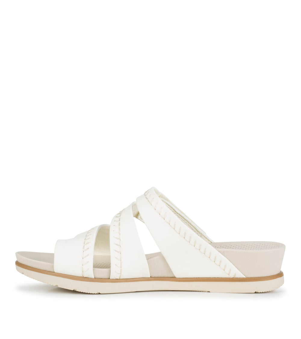 Shaya Slide Sandal Off White - Women