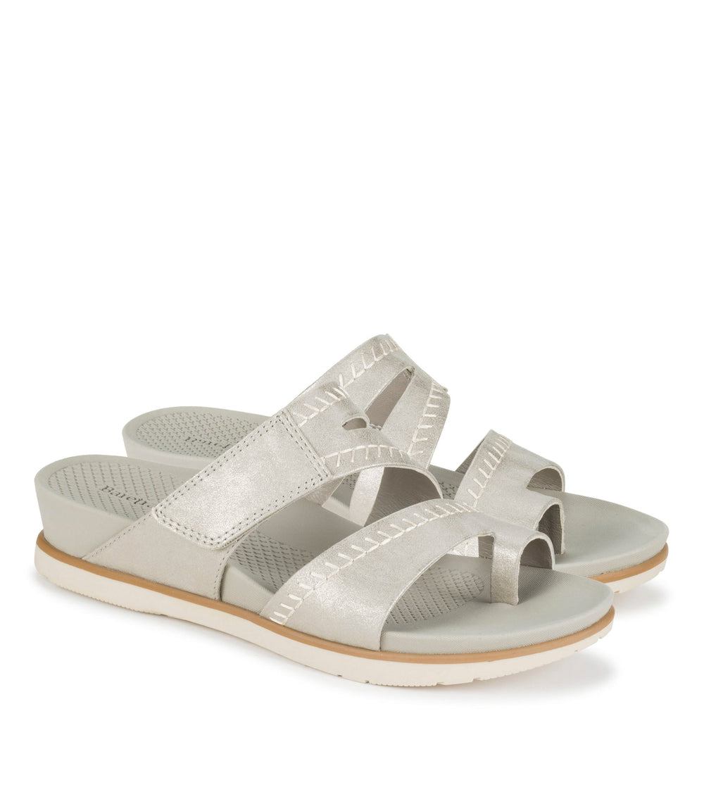 Shaya Slide Sandal Champagne - Women