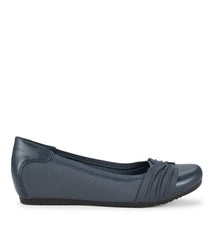 Marcie Casual Flat Navy - Women