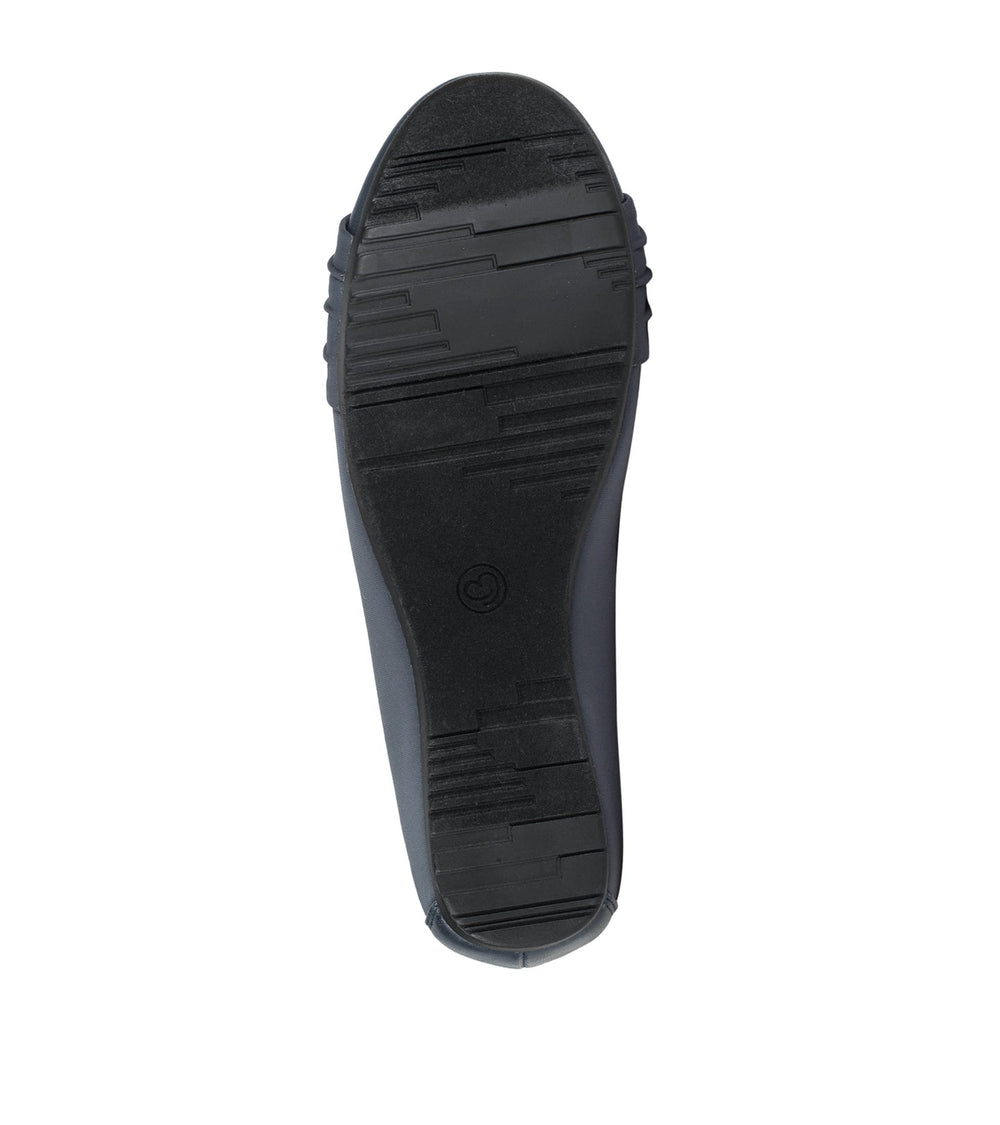 Marcie Casual Flat Navy - Women