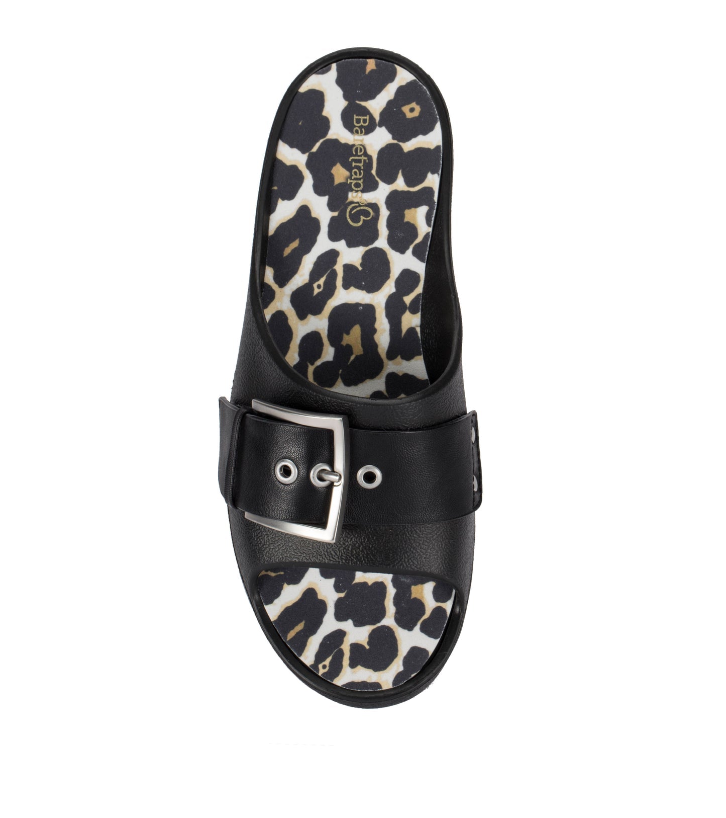 Pacey Platform Sandal Black/White - Women
