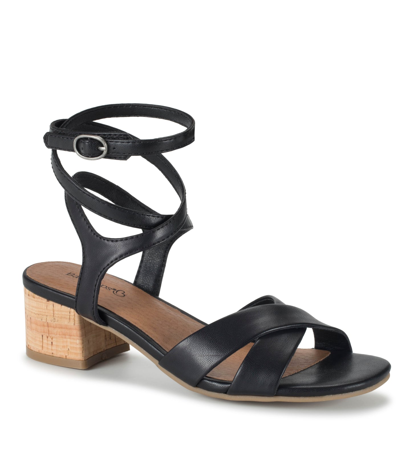 Vivian Block Heel Sandal Black - Women