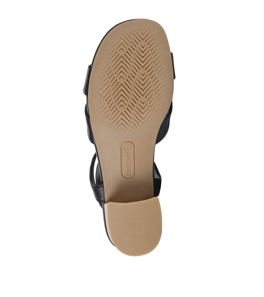 Vivian Block Heel Sandal Black - Women