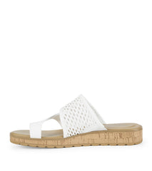 Gibby Slide Sandal White - Women