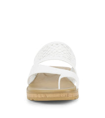 Gibby Slide Sandal White - Women
