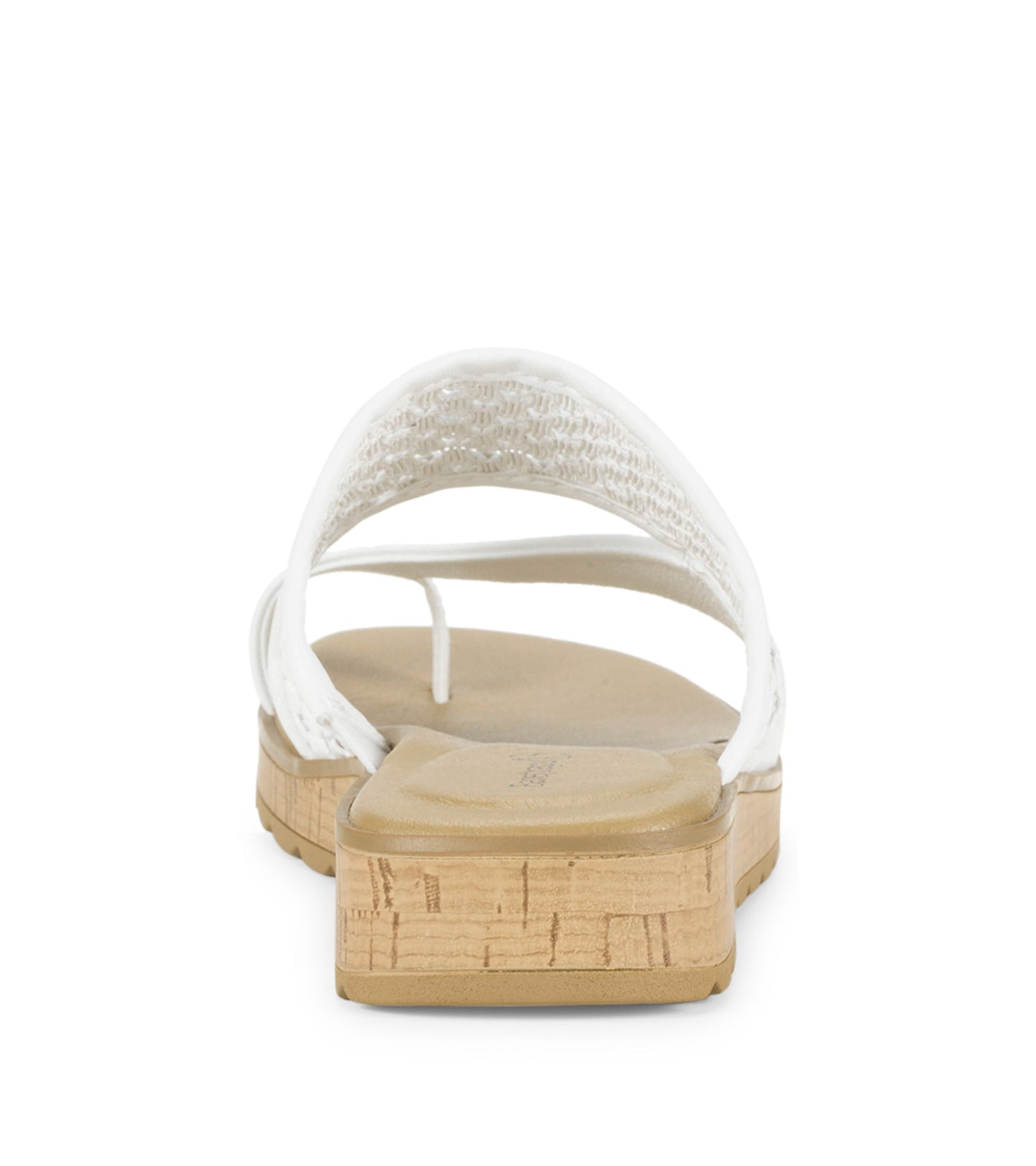 Gibby Slide Sandal White - Women
