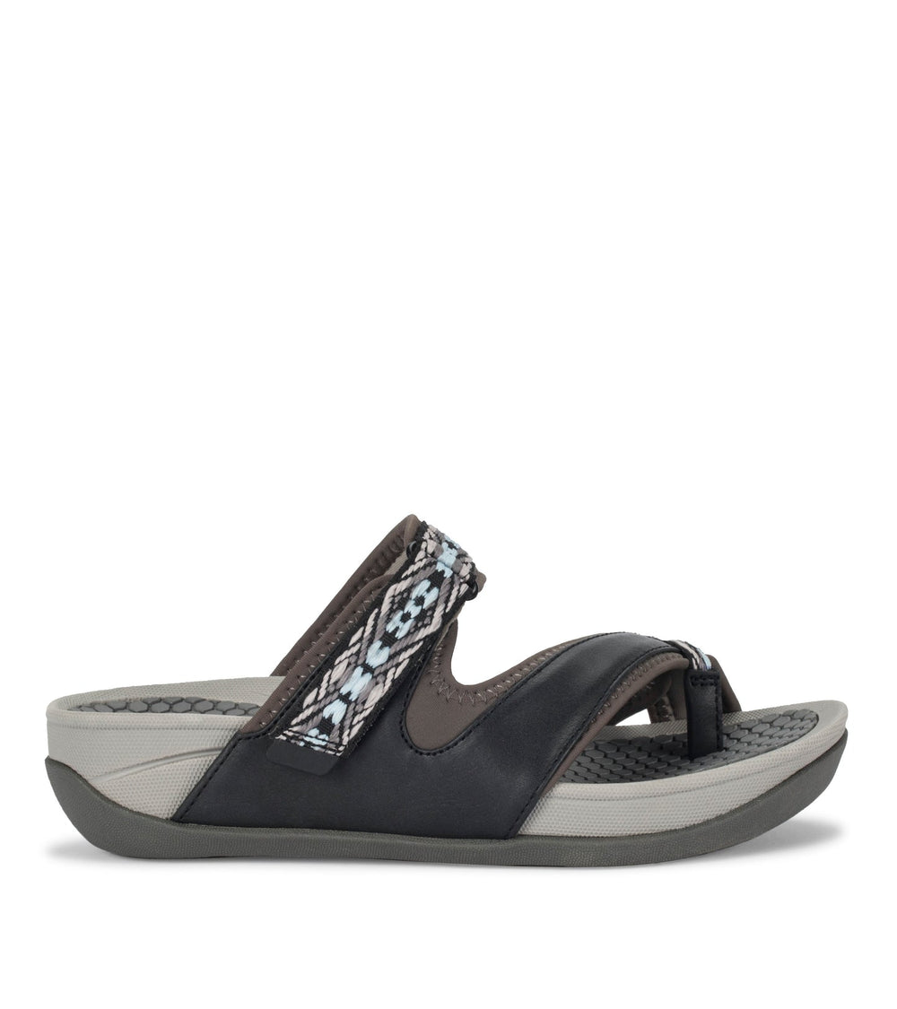Deserae Slide Sandal Black Multi - Women