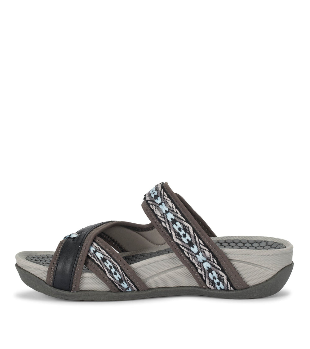 Deserae Slide Sandal Black Multi - Women
