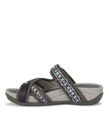 Deserae Slide Sandal Black Multi - Women
