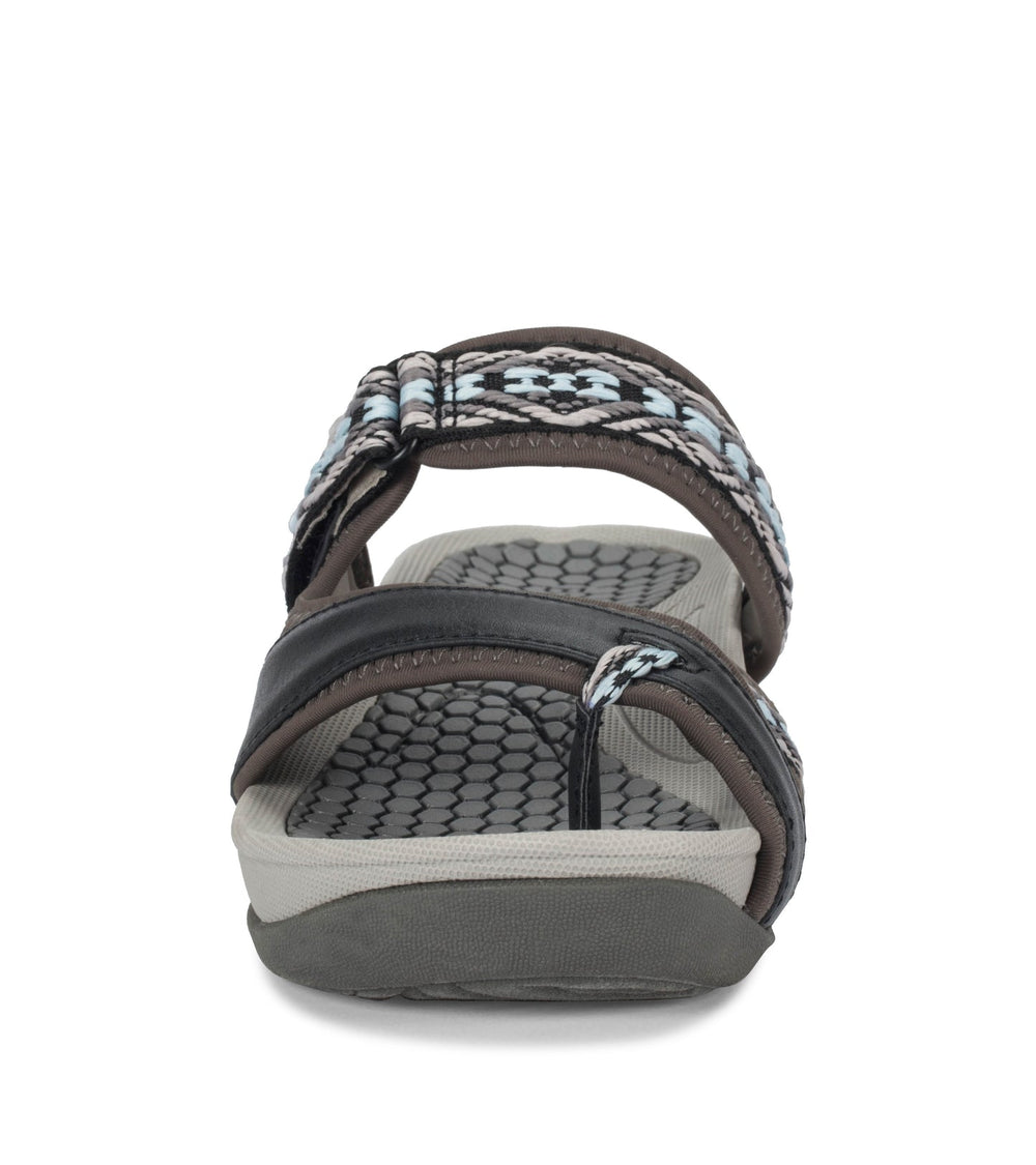 Deserae Slide Sandal Black Multi - Women